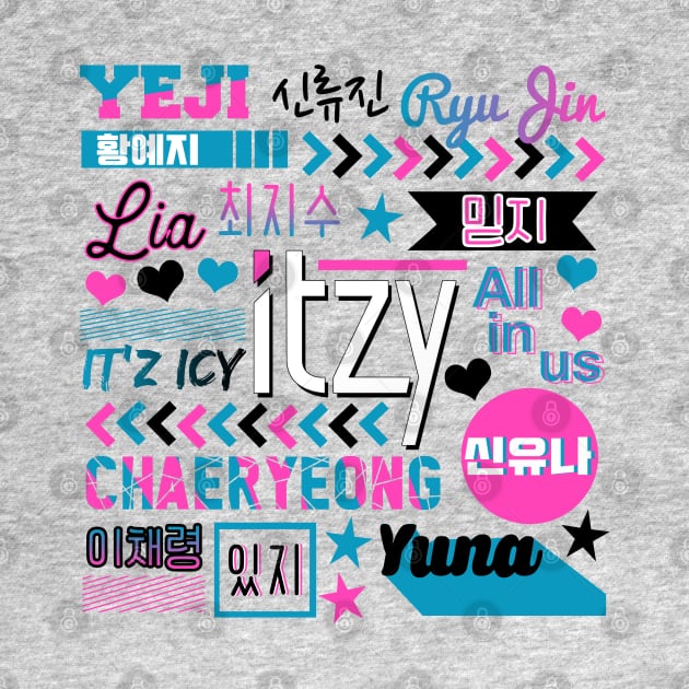 ITZY Collage by lovelyday